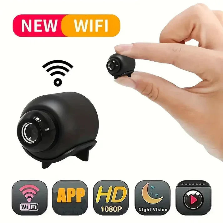 MINI WIFI CAMERA 1080P HD - NIGHT VISION INCLUDED