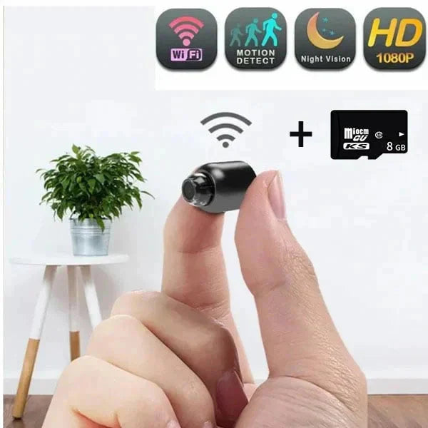 MINI WIFI CAMERA 1080P HD - NIGHT VISION INCLUDED