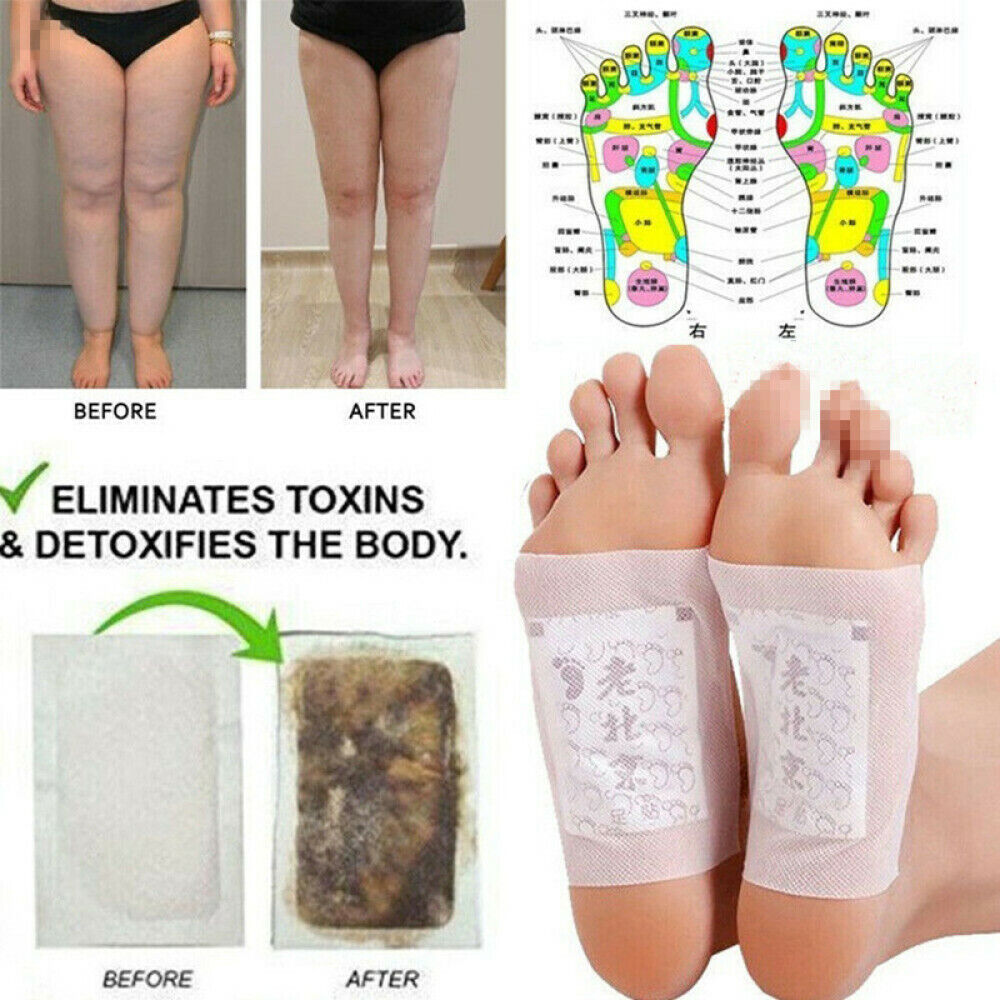 Original Detoxification Foot Patches (Set of 10 Pcs)